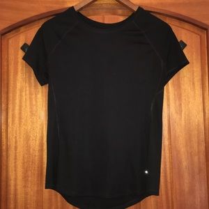 Black work out shirt
